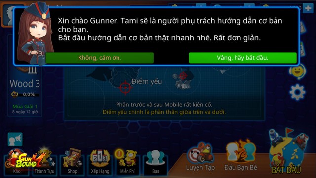 Gặp gỡ Tami và nghe hướng dẫn trải nghiệm