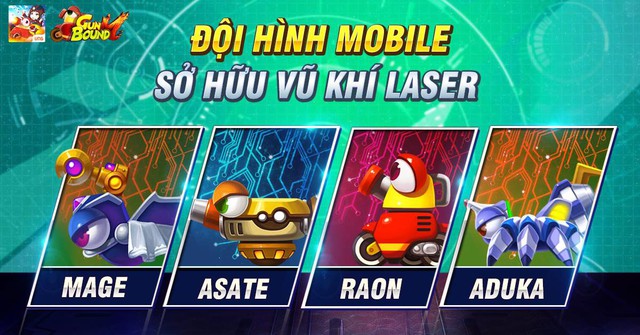 Tổ hợp mobile có sở hữu vũ khí laser