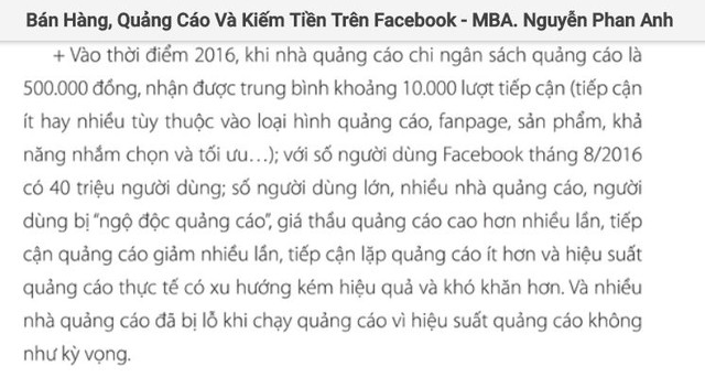 Review cuốn s&aacute;ch &ldquo;B&aacute;n h&agrave;ng, quảng c&aacute;o v&agrave; kiếm tiền tr&ecirc;n Facebook&rdquo; - Ảnh 5.