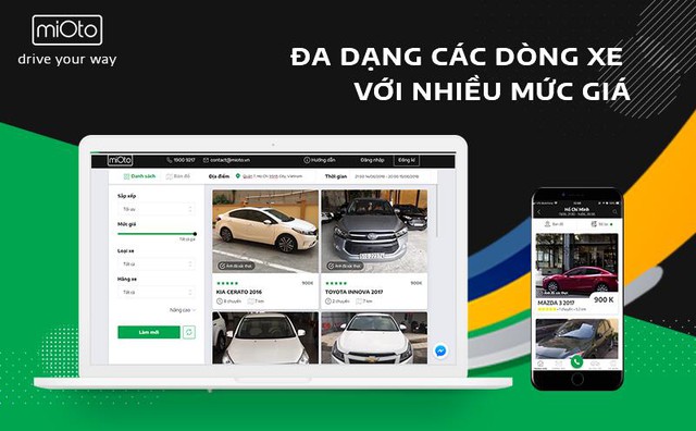 Ứng dụng Mioto – Mô hình “Airbnb” trong lĩnh vực thuê xe ô tô tại Việt Nam - Ảnh 2.