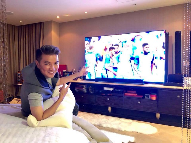 Đàm Vĩnh Hưng khoe TV hàng khủng để xem World Cup 2018 - Ảnh 5.