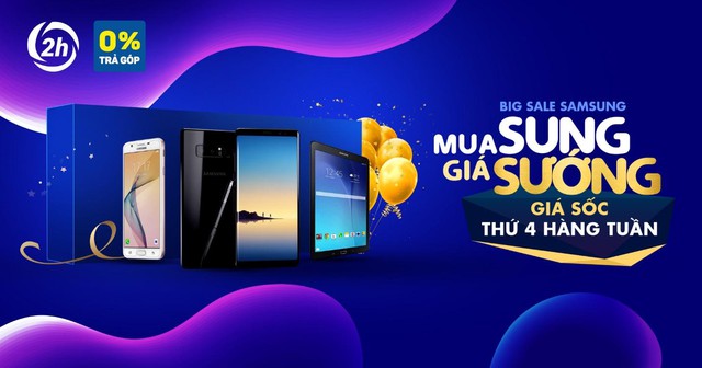 “Big sale Samsung – Mua sung giá sướng” giảm giá sốc vào thứ 4 hàng tuần tại Tiki.vn - Ảnh 1.