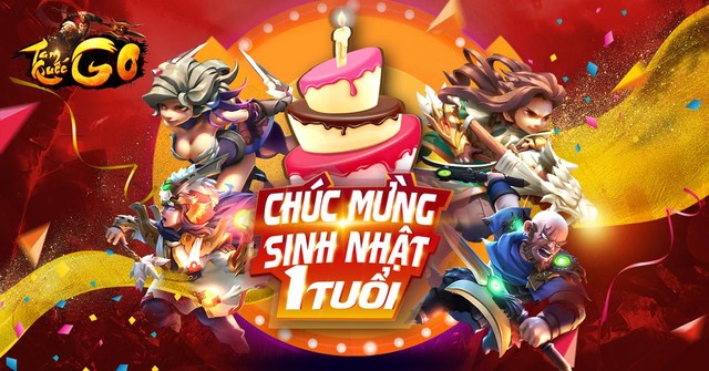 Tam Quốc GO tưng bừng với các hoạt động cực hot trong tháng kỉ niệm sinh nhật 1 năm của Game - Ảnh 1.