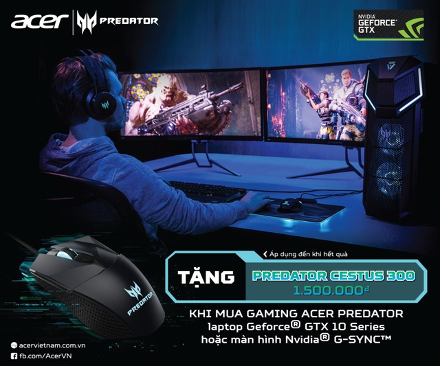 “Chiến game là phải ngầu” với dòng sản phẩm Predator từ Acer - Ảnh 3.