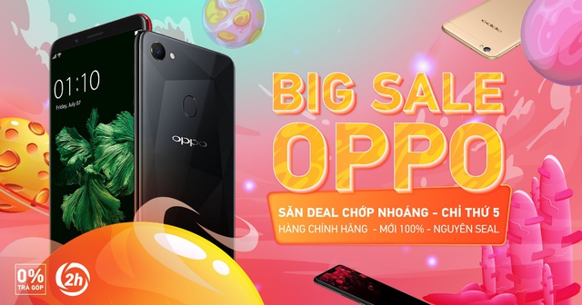 “Big sale Oppo - Săn deal chớp nhoáng” vào thứ 5 hàng tuần tại Tiki.vn - Ảnh 1.