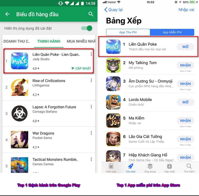 Liên Quân Poke công phá BXH Google Play và App Store ngay khi vừa ra mắt - Ảnh 7.