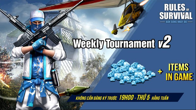 Nhận vật phẩm giá trị khi tham chiến ROS Mobile Weekly Tournament 19h ngày 2/8 - Ảnh 1.