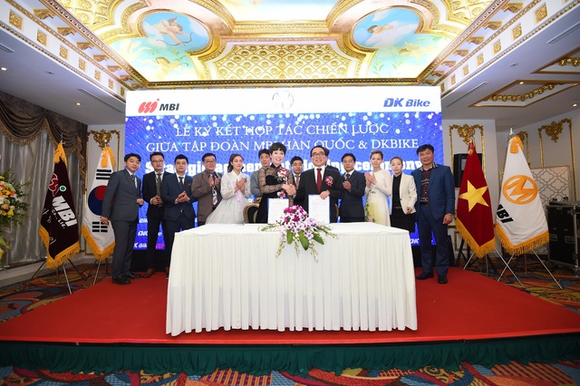 Tập đoàn MBI Hàn Quốc bắt tay DKBike triển khai dự án xe máy điện tỷ đô - Ảnh 1.