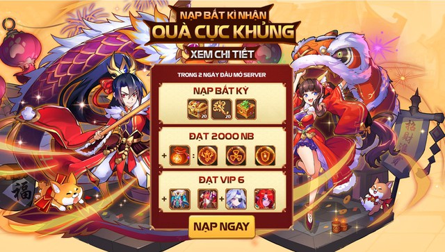 OMG 3Q ra mắt máy chủ Tết cho game thủ Khai Xuân Đắc Lộc - Ảnh 4.
