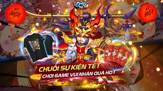 Game thủ OMG 3Q rộn ràng tham gia sự kiện Tết Nguyên Đán - Ảnh 1.