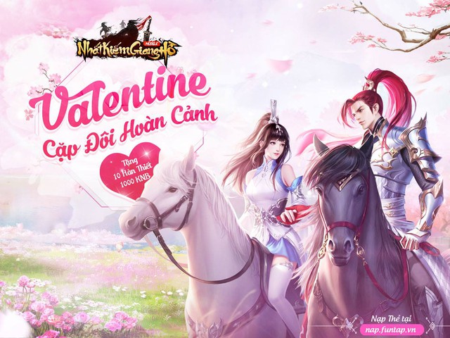 Muôn vẻ cách tỏ tình, trao yêu thương cực ‘ngọt’ của game thủ Nhất Kiếm Giang Hồ mùa Valentine - Ảnh 1.