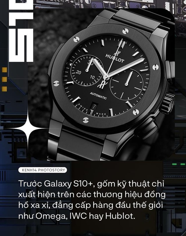 Gốm - chất liệu cực kỳ sang trọng từng chỉ có trên đồng hồ đắt tiền, nay đã xuất hiện trên Galaxy S10+ - Ảnh 4.