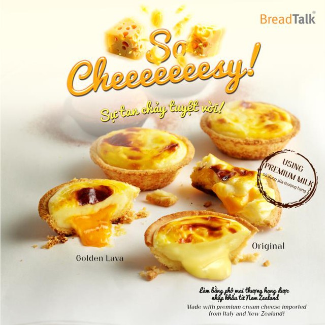 Bạn đã thử qua Cheese Tart của BreadTalk? - Ảnh 1.
