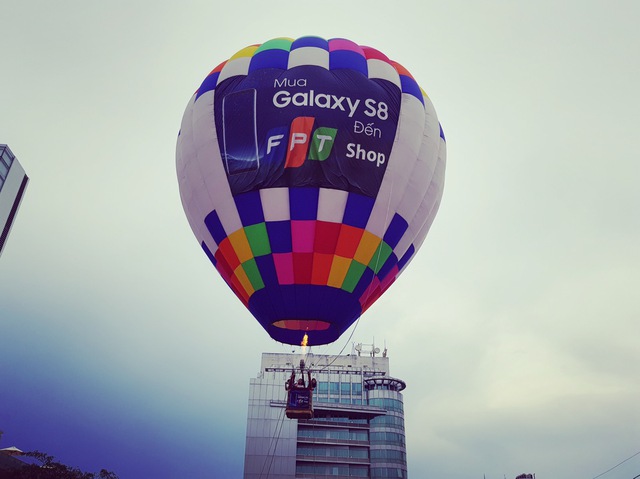 Ngỡ ngàng với màn ra mắt Galaxy S8 trên khinh khí cầu của FPT Shop - Ảnh 5.