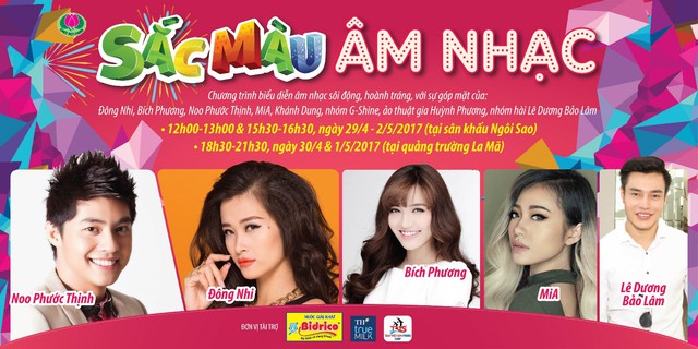 Quẩy hết ga, phi&ecirc;u cực đ&atilde; với chương tr&igrave;nh: &ldquo;Sắc m&agrave;u &acirc;m nhạc&rdquo; tại Đầm Sen - Ảnh 1.