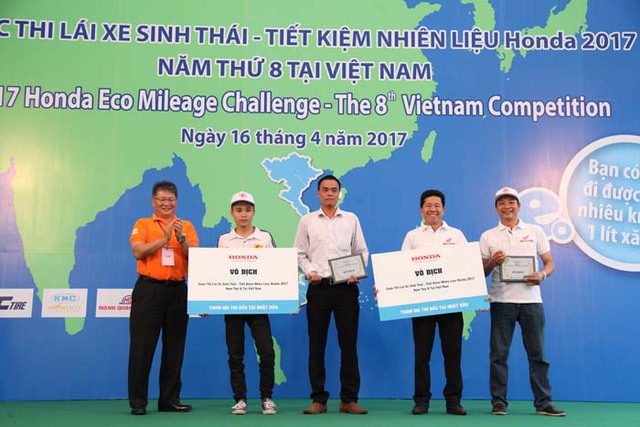 Honda Việt Nam tổ chức Vòng chung kết: Cuộc thi “Lái xe sinh thái – Tiết kiệm nhiên liệu Honda 2017” - Ảnh 7.