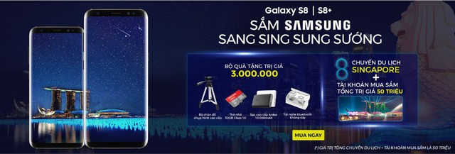 Điểm mặt bộ quà trị giá 3 triệu khi mua Samsung Galaxy S8/S8+ tại Viễn Thông A - Ảnh 4.