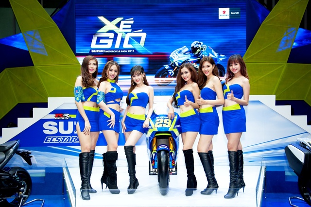 Suzuki Việt Nam ra mắt 3 mẫu xe mới tại triển lãm mô tô, xe máy 2017 - Ảnh 1.