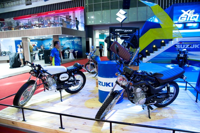 Suzuki Việt Nam ra mắt 3 mẫu xe mới tại triển lãm mô tô, xe máy 2017 - Ảnh 3.