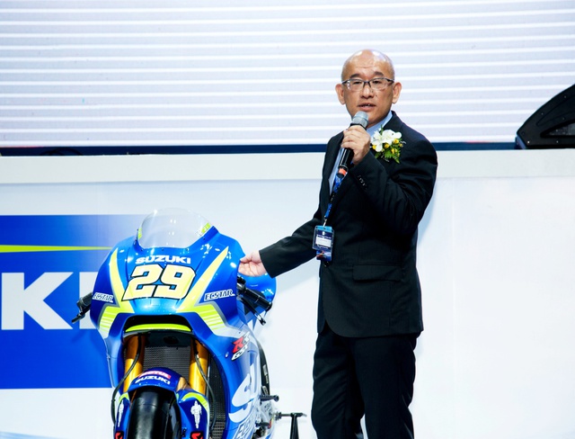 Suzuki Việt Nam ra mắt 3 mẫu xe mới tại triển lãm mô tô, xe máy 2017 - Ảnh 4.