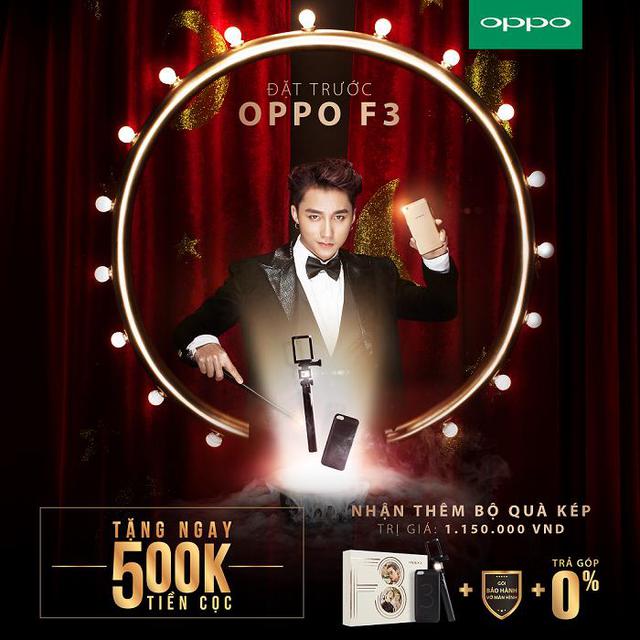 Lượng đặt h&agrave;ng OPPO F3 tăng gấp đ&ocirc;i khi tặng 500.000 đồng - Ảnh 1.