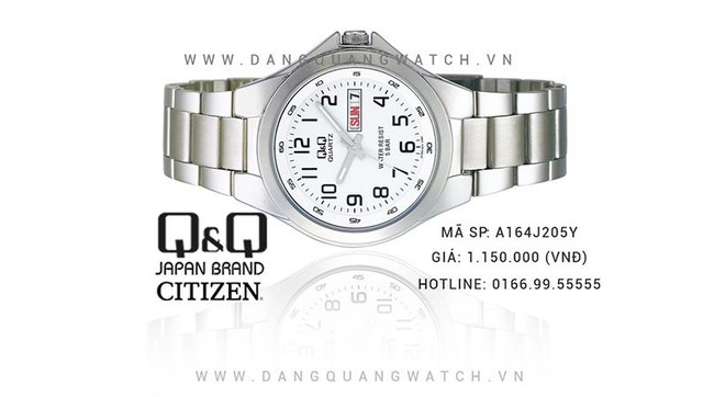 Đăng Quang Watch phân phối thương hiệu đồng hồ giá rẻ Q&Q Citizen tại Việt Nam - Ảnh 2.