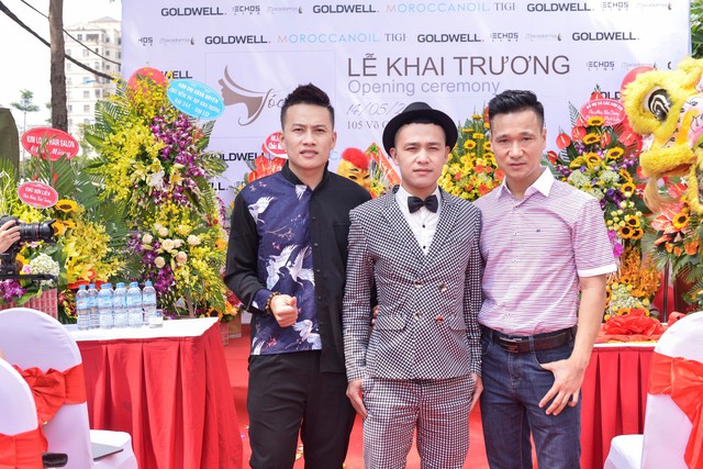 &Aacute; hậu Huyền My đẹp rạng rỡ hội tụ c&ugrave;ng d&agrave;n sao dự khai trương hair salon T&oacute;c Đẹp - Ảnh 5.