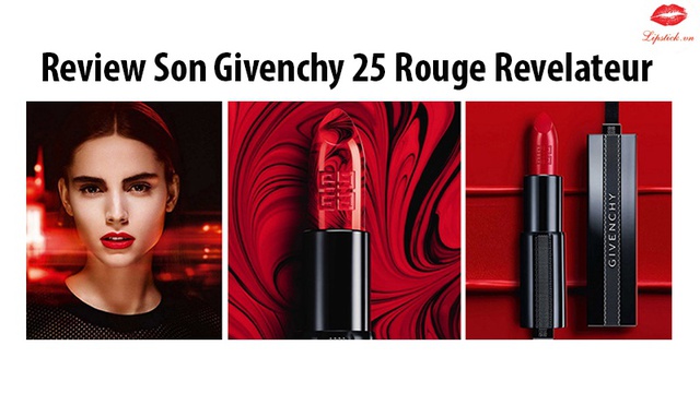 Givenchy 25 Rouge & 01 Le Rouge: Phiên bản giới hạn có 1-0-2 cho tín đồ yêu son đỏ - Ảnh 1.
