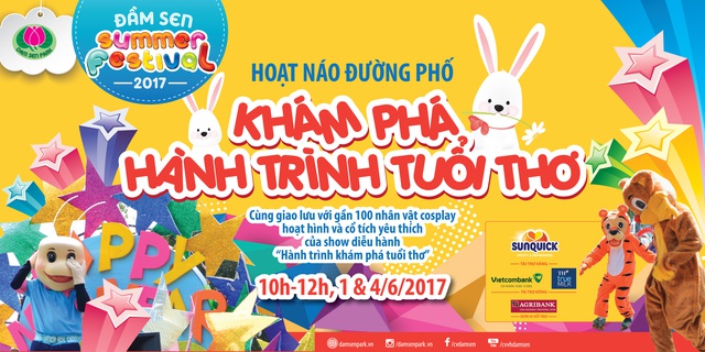 “Đầm Sen Summer festival 2017” chào mừng Quốc tế thiếu nhi 1/6 - Ảnh 2.