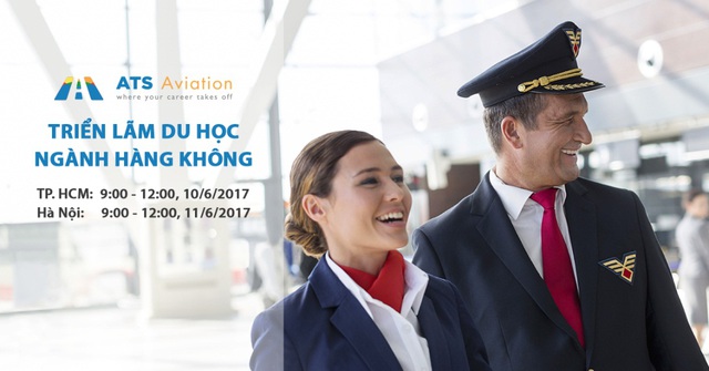 Triển l&atilde;m du học ng&agrave;nh H&agrave;ng kh&ocirc;ng với cơ hội việc tốt, lương &ldquo;khủng&rdquo; - Ảnh 1.