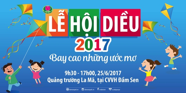 Giới trẻ háo hức check in lễ hội diều tại Đầm Sen - Ảnh 1.