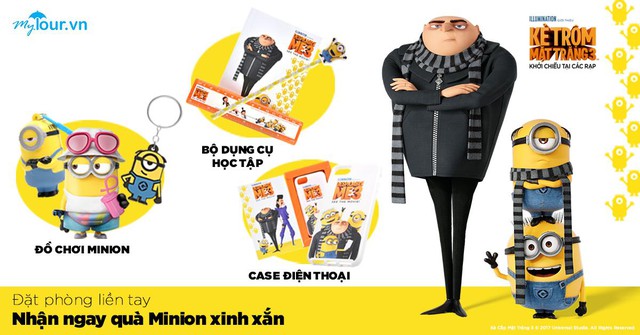 Vui h&egrave; thả ga với cơn b&atilde;o qu&agrave; tặng &ldquo;Kẻ cắp mặt trăng 3&rdquo; cực hot từ Mytour.vn - Ảnh 1.
