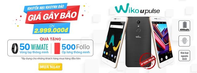 Chỉ với 3 triệu đồng bạn sẽ được sở hữu ngay cặp đôi Wiko đẳng cấp - Ảnh 2.