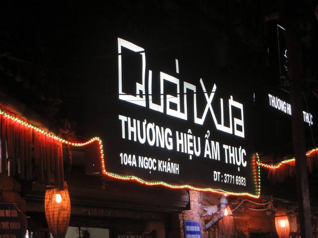 Khám phá nét đặc trưng tại Quán Xưa - 104A Ngọc Khánh - Ảnh 1.