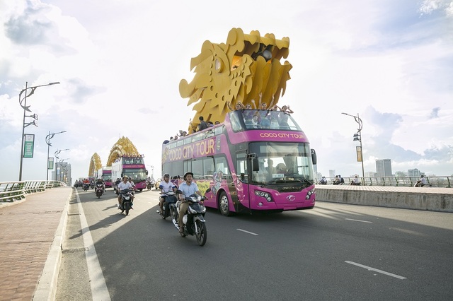 Khám phá tuyến xe bus 2 tầng phục vụ du lịch đầu tiên tại Đà Nẵng - Ảnh 2.