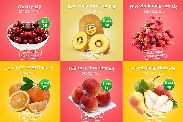 Bây giờ người dân Hà Nội đã có thể yên tâm ăn hoa quả nhập khẩu sạch không cần lo về giá - Ảnh 2.