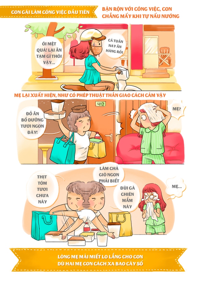&ldquo;7 điều mẹ l&agrave;m m&agrave; con đ&acirc;u c&oacute; biết&rdquo; &ndash; Bộ tranh cảm động về t&igrave;nh y&ecirc;u thầm lặng của mọi người mẹ - Ảnh 4.