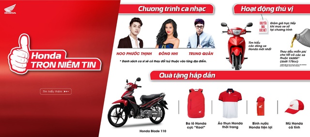 Honda Việt Nam khởi động chuỗi chương trình “Trọn Niềm Tin 2017” - Ảnh 1.