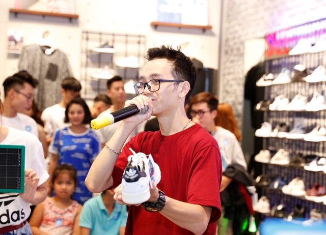 Hot teen Việt tụ hội trong tiệc khai trương cửa hàng adidas Originals tại Hà Nội - Ảnh 13.