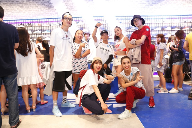 Hot teen Việt tụ hội trong tiệc khai trương cửa hàng adidas Originals tại Hà Nội - Ảnh 14.