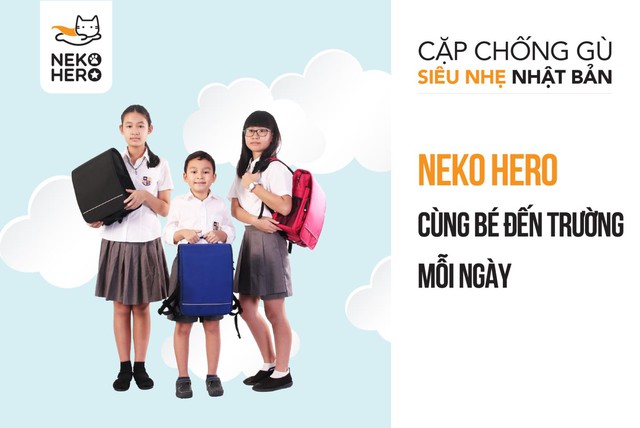 Neko Hero - Chiếc cặp s&aacute;ch huyền thoại trong Doraemon tạo cơn s&ocirc;́t giới học sinh Vi&ecirc;̣t - Ảnh 4.