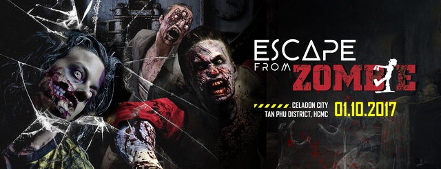 Escape From Zombie: Cuộc chạy đua sống còn với Zombie đầu tiên tại Việt Nam - Ảnh 1.