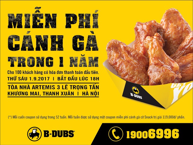 Nh&agrave; h&agrave;ng thể thao B-Dubs nay đ&atilde; c&oacute; mặt tại H&agrave; Nội - Ảnh 3.