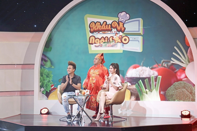 Thanh Duy, Kha Ly vạch mặt” sở thích ăn uống của nhau trên sóng truyền hình - Ảnh 5.
