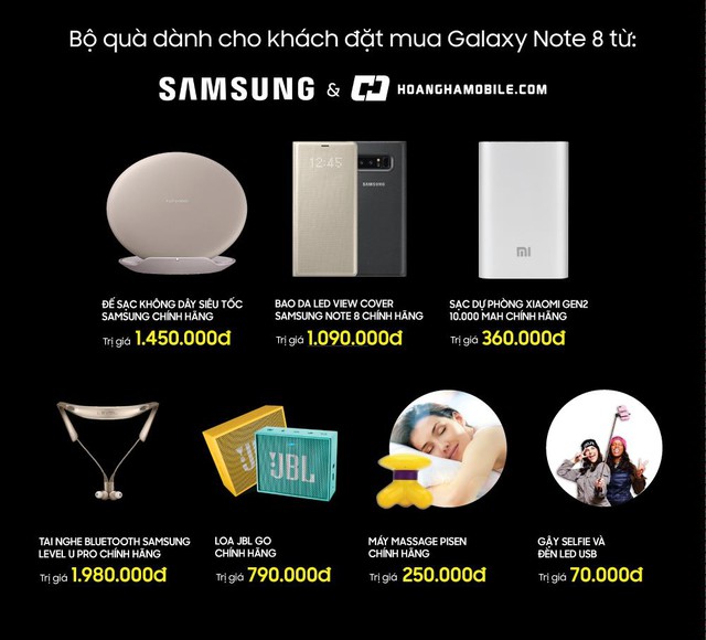 Lượng khách đặt hàng Galaxy Note 8 tăng vọt, ưu đãi nào làm vừa lòng tất cả? - Ảnh 2.