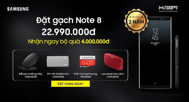 Hai cách để sở hữu siêu phẩm Note 8 nhanh và rẻ nhất - Ảnh 4.
