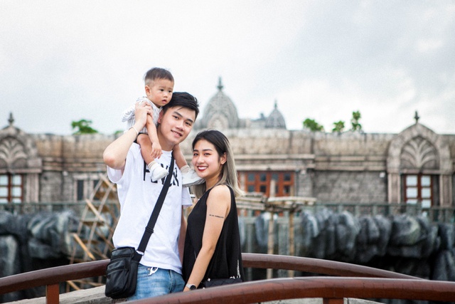 Gia đình Trang Lou – Tùng Sơn khoe ảnh đi chơi công viên giải trí cực đáng yêu - Ảnh 13.