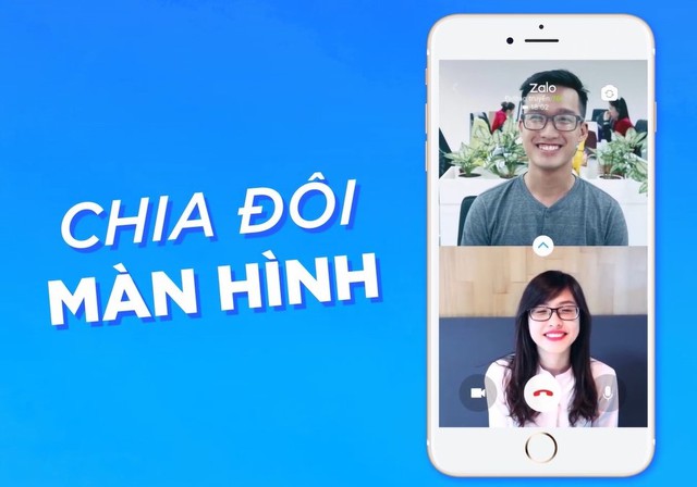 Gọi video mà không thấy rõ mặt, sao không thử chia đôi màn hình của Zalo - Ảnh 1.