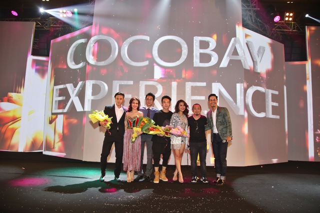Đạo diễn chương trình – nhạc sĩ Quốc Trung cùng dàn nghệ sĩ tên tuổi và khách mời tại Cocobay Experience