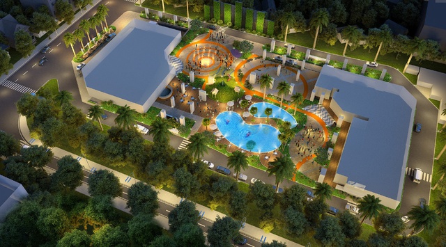 Tại khu vực Trung Hòa – Nhân Chính chỉ duy nhất có dự án Rivera Park dành tới 75% diện tích cho cây xanh và phong cảnh.